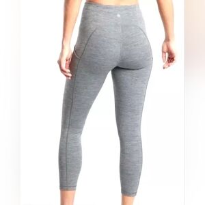 Athleta Ultimate Stash Pocket Capri Gray Size S